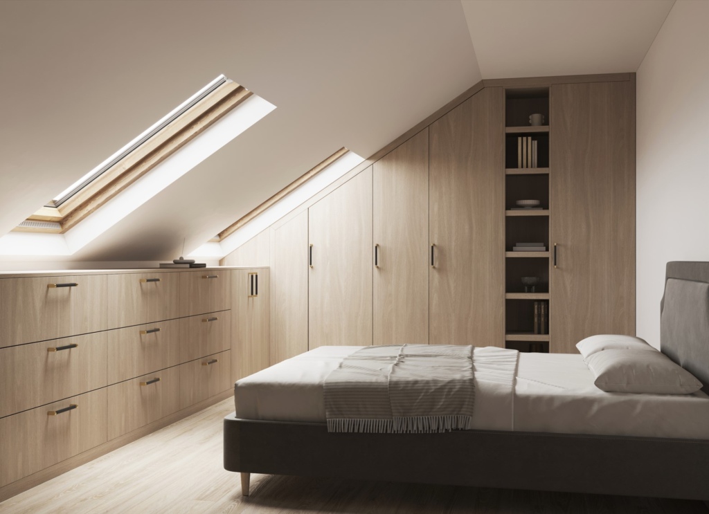 Beige Grey Harmony Wardrobes