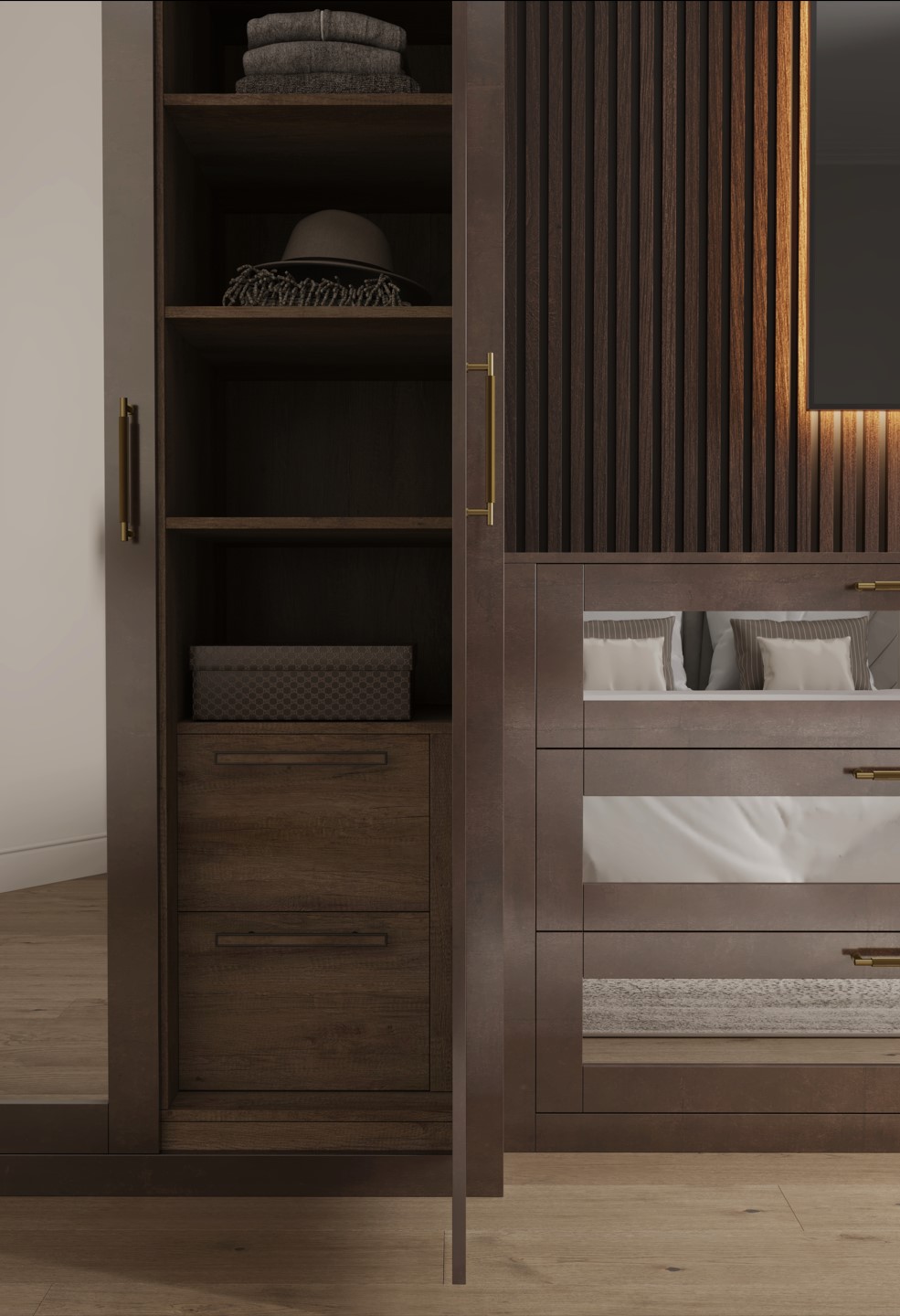 acrylic gloss made to measure wardrobes London