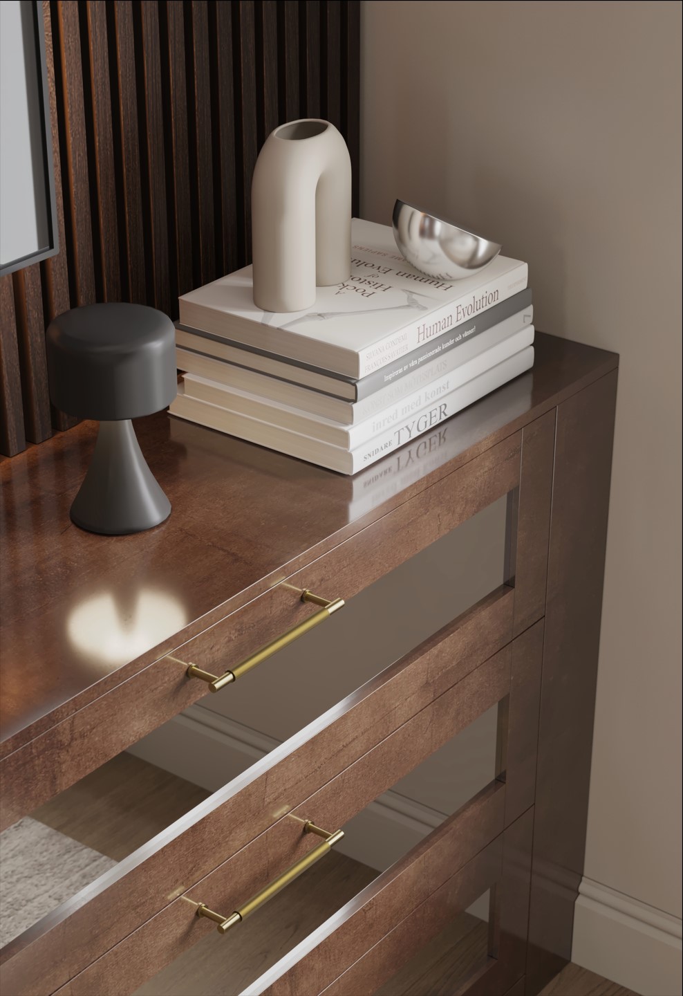 acrylic gloss fitted bedroom furniture