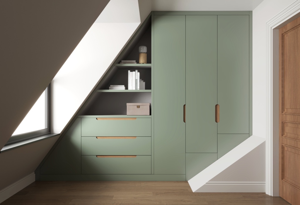 Scandinavian fitted wardrobes London