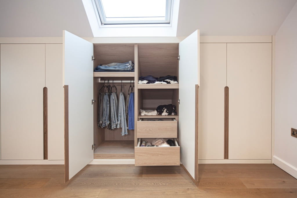 wardrobes in eaves London made to measure