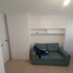 overhead bedroom storage