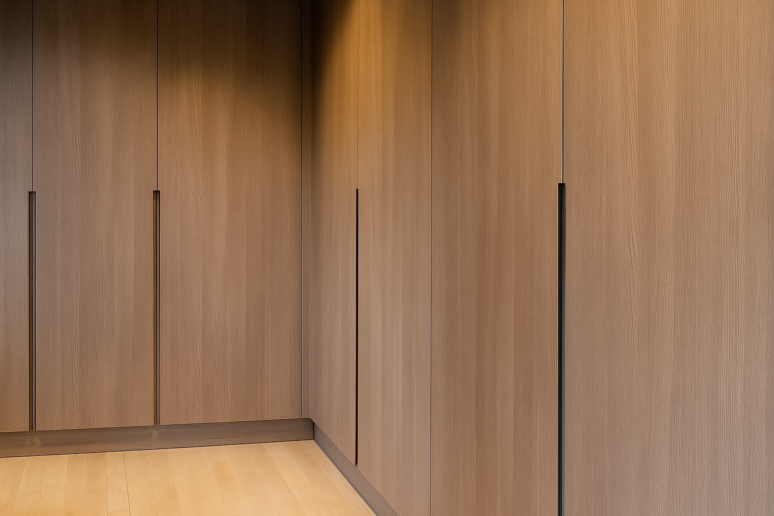 real wood walk in wardrobes in London