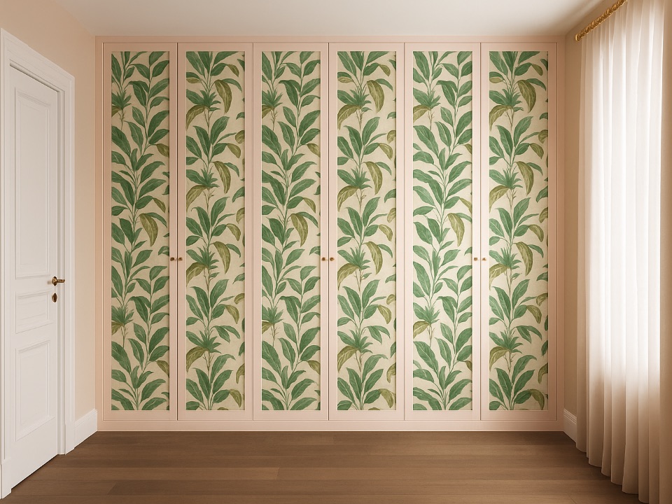Wallpapered