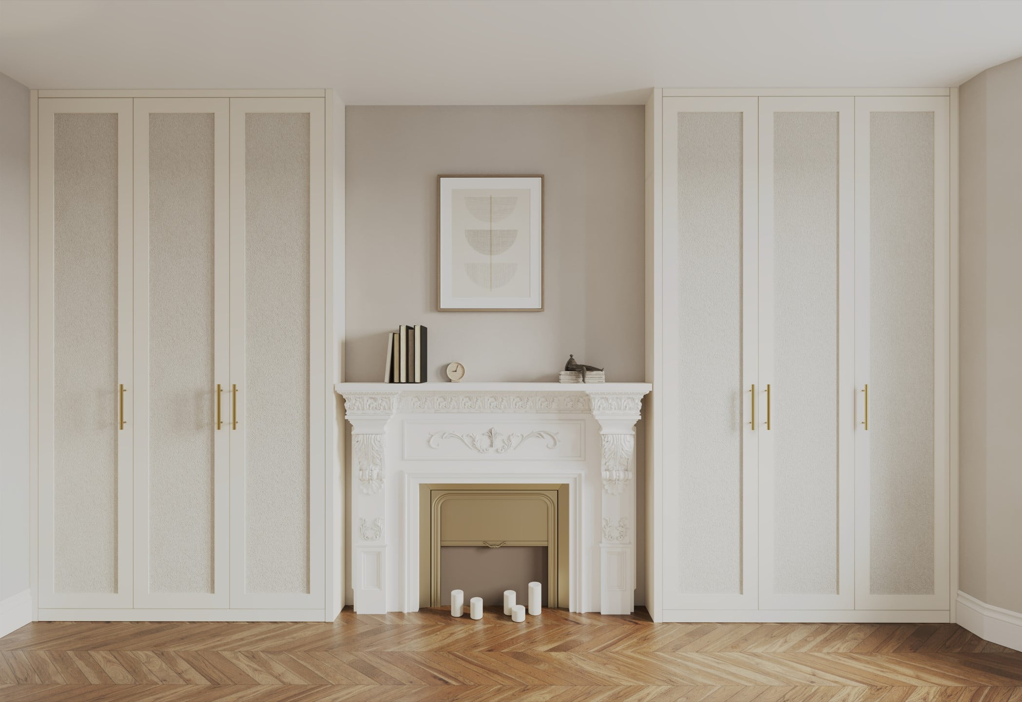 Fitted alcove outlet wardrobes cost