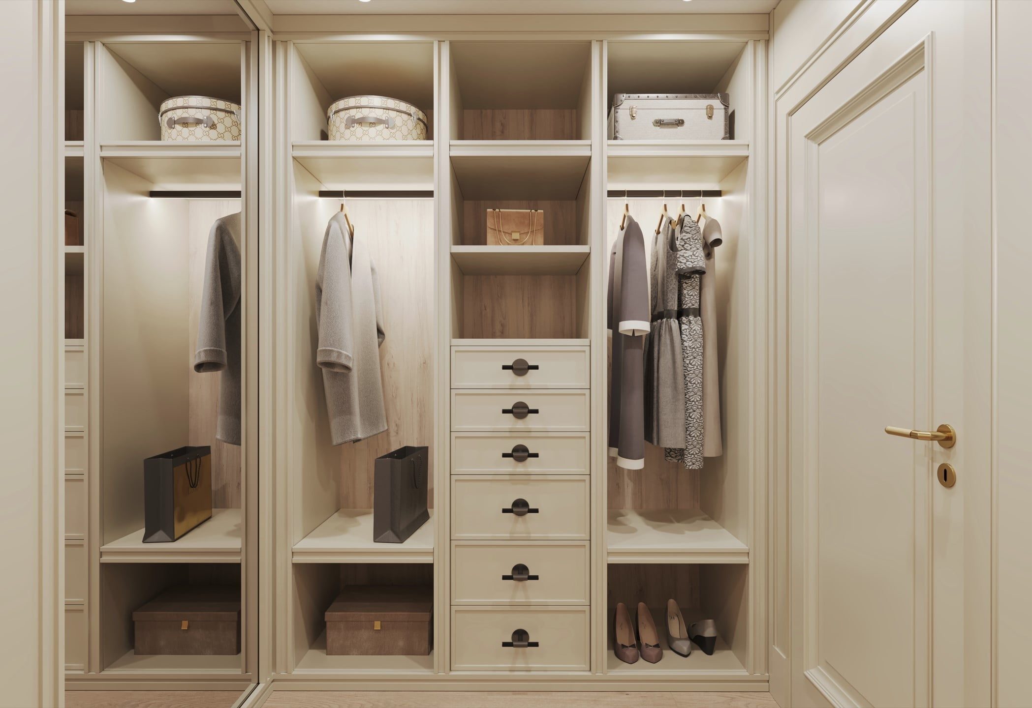 Dressing room 2024 fitted wardrobes