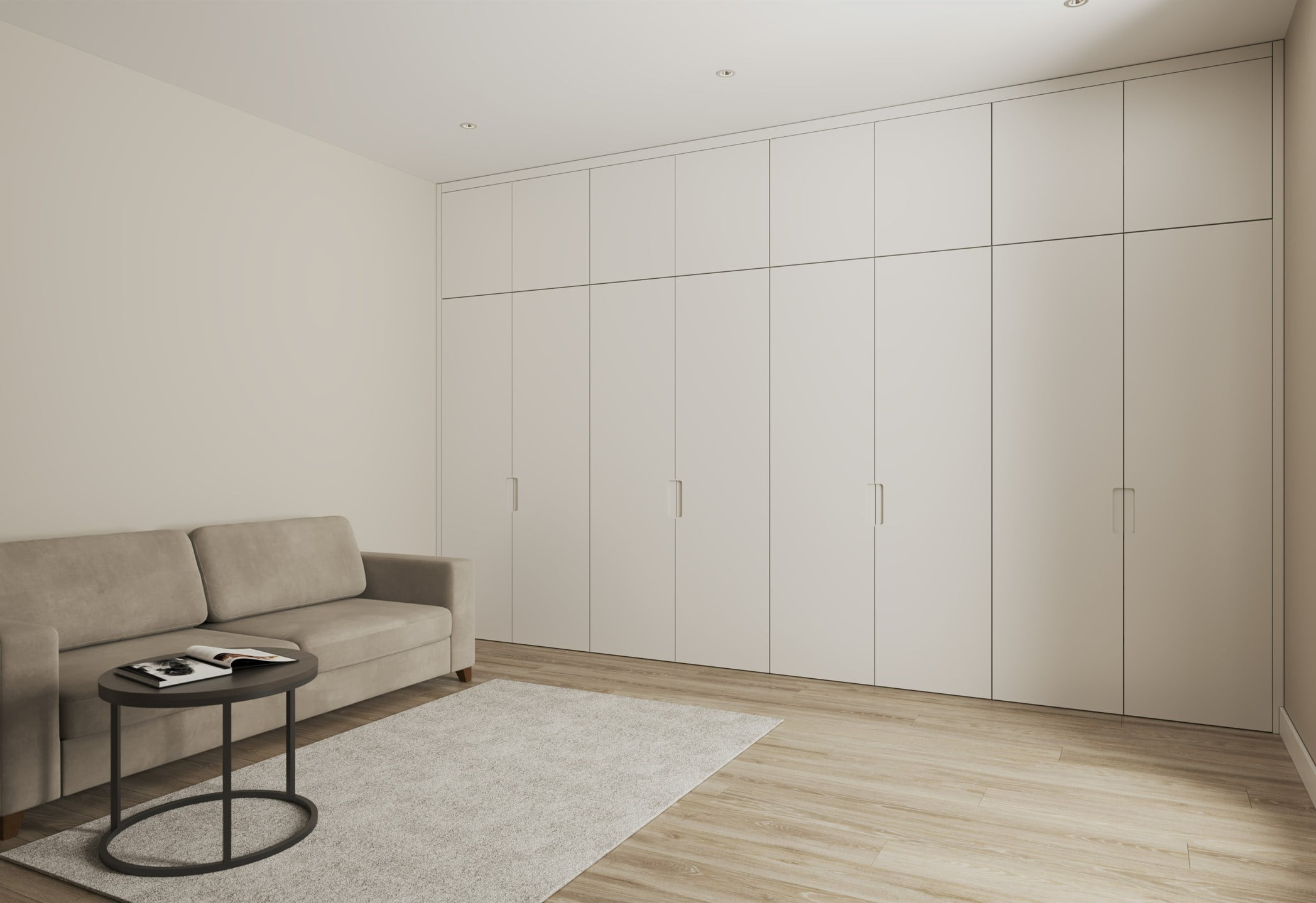 fitted bespoke wardrobes living room