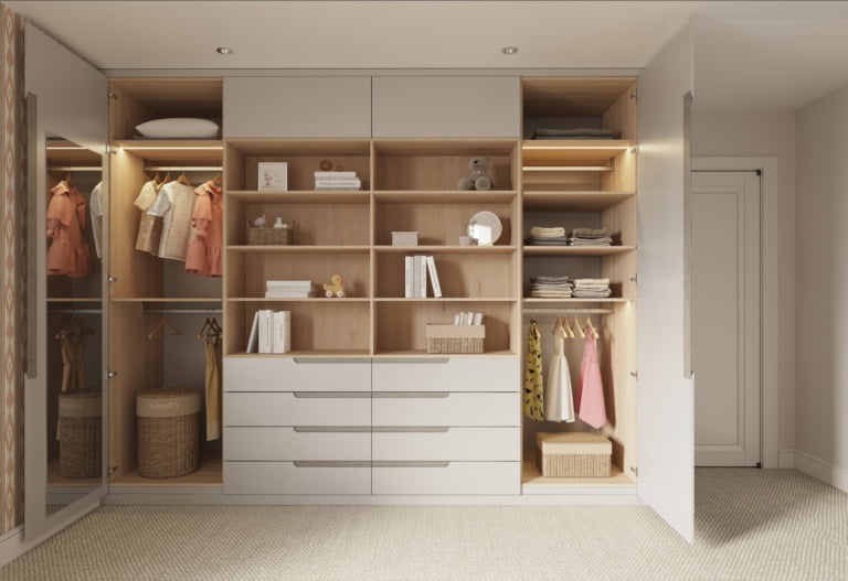 Kids bedroom fitted furniture, build in wardrobes London | Urban Wardrobes