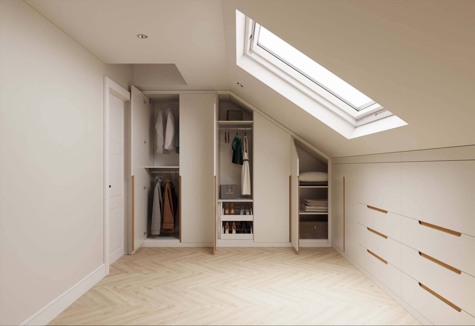 Loft conversion fitted deals wardrobes