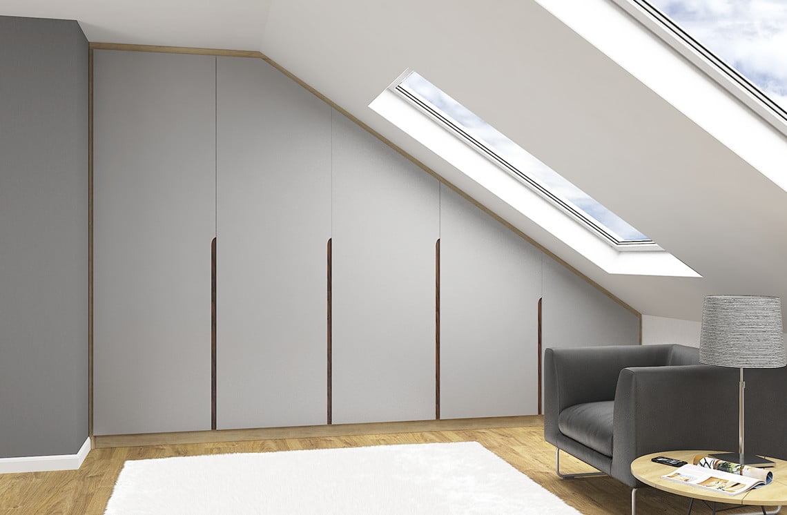 Angled fitted deals wardrobes