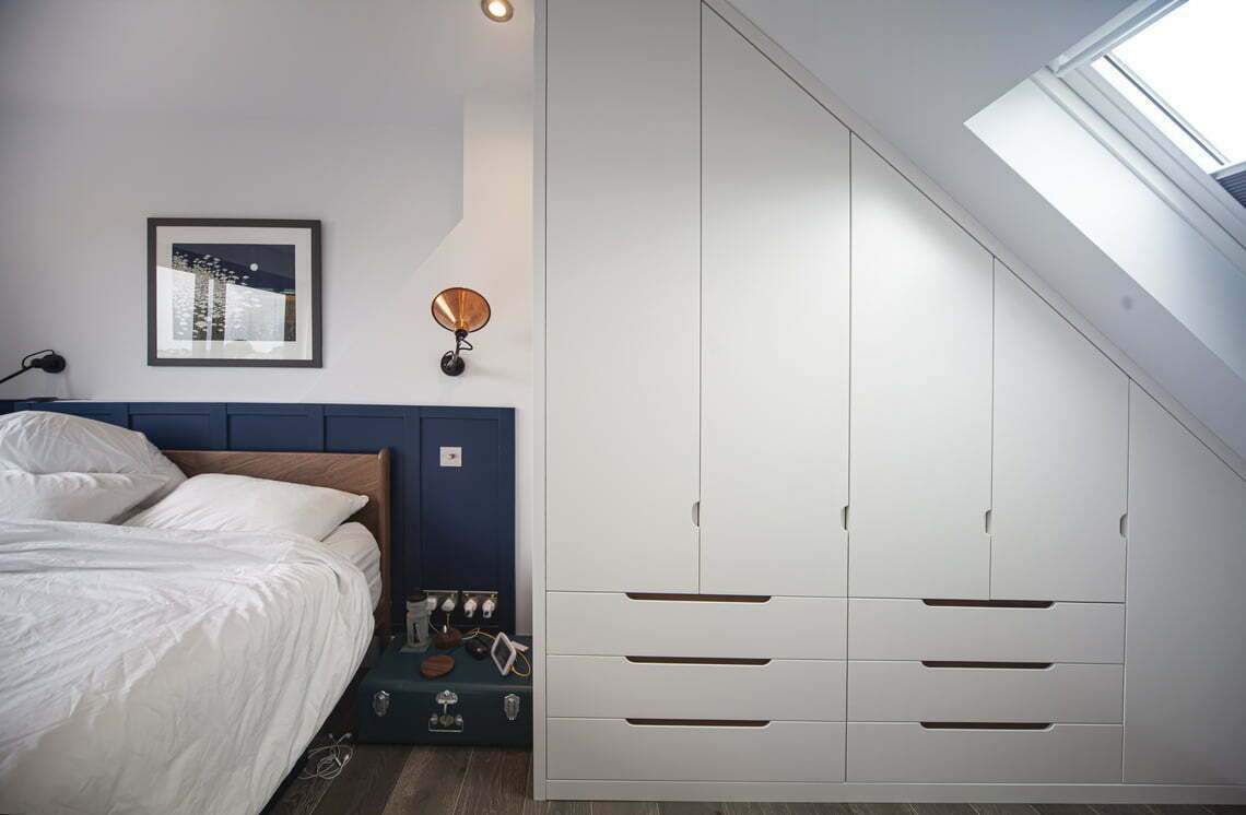 fitted loft wardrobes london