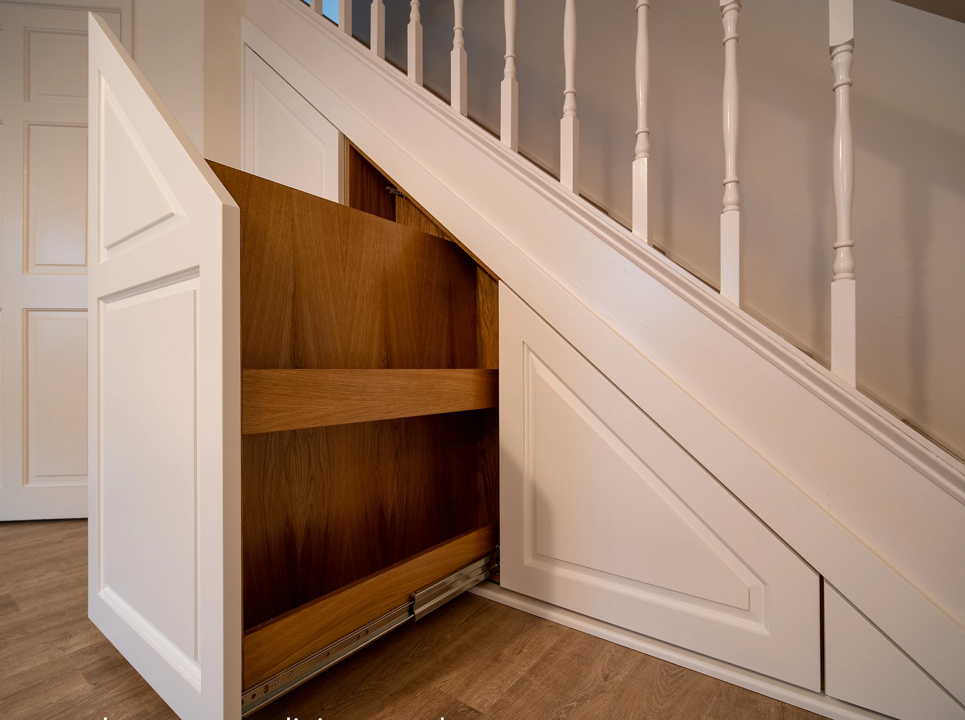 Under Stairs Storage Solutions, Bespoke - Hambledon Staircases